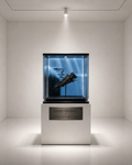 Game of Thrones Screen-Used Dragonglass Arrowhead Installation Display