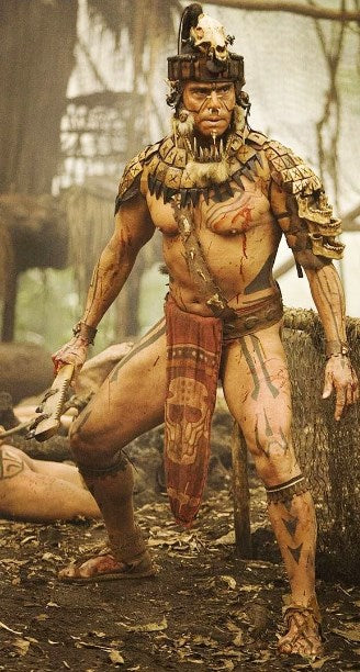 Mayan Spear Installation - Certified Mayan Spear from Apocalypto Movie