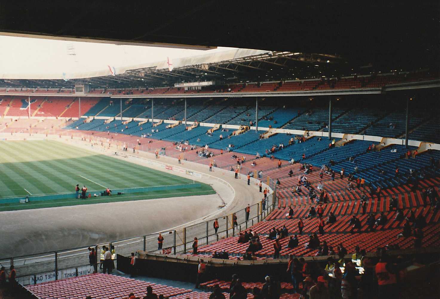 Genuine Seat from Wembley Stadium during the 1966 World Cup with Slazenger World Cup Replica Ball